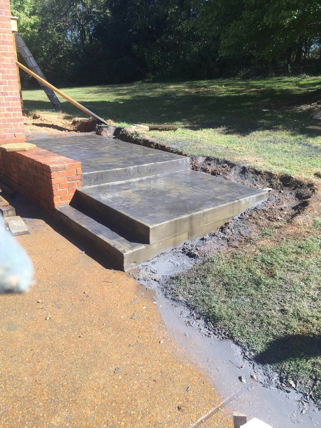 custom stamped concrete